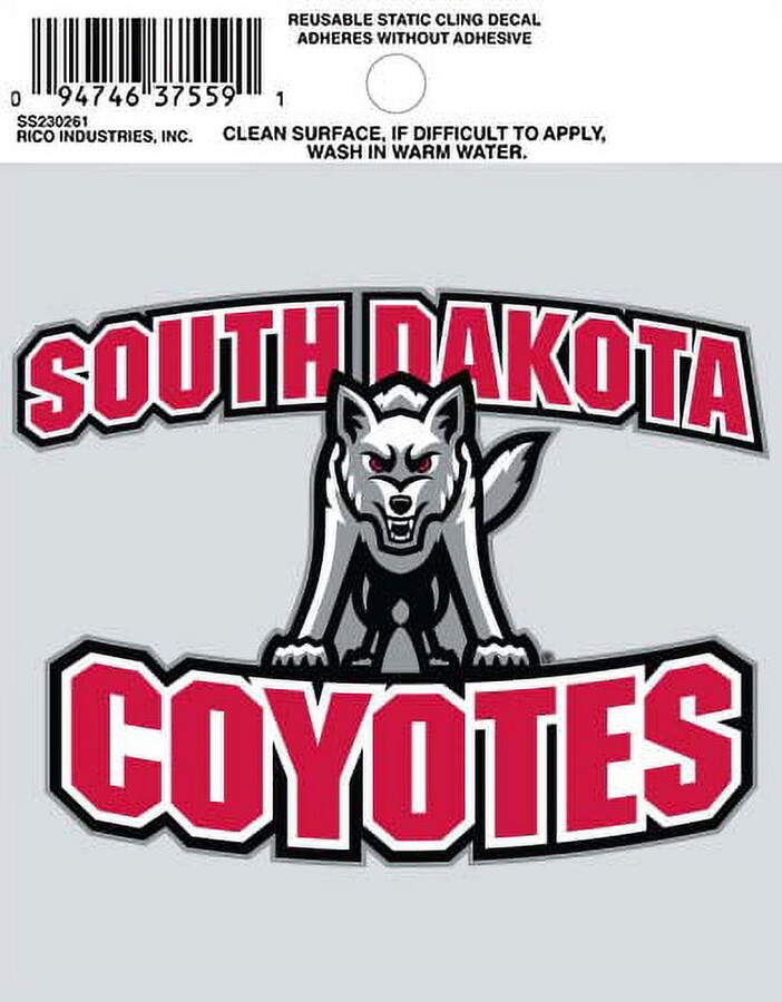 Rico Industries South Dakota Static Cling 3.5X4.5''