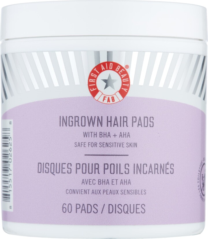 First Aid Beauty Ingrown Hair Pads with BHA & AHA ShopStyle Skin Care