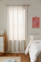 Thumbnail for your product : Urban Outfitters Pompom Curtain Panel