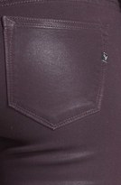 Thumbnail for your product : Vigoss Coated Skinny Jeans (Eggplant) (Juniors)