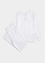 Thumbnail for your product : Marie Chantal Kid's Mini Bloom Wind Two-Piece Pajama Set, Size 2-8