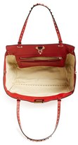 Thumbnail for your product : Valentino 'Medium Rockstud' Double Handle Leather Tote