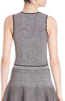 Thumbnail for your product : Opening Ceremony Optic Lines Cropped Top