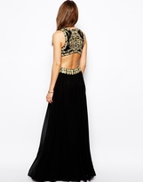 Thumbnail for your product : Forever Unique Laila Maxi Dress with Cut Out Waist and Embellishment