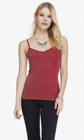 Thumbnail for your product : Express Metallic V-Neck Cami