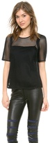 Thumbnail for your product : Milly Pouf Sleeve Lined Tee
