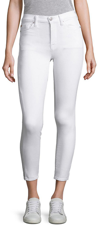 hudson nico white jeans