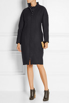 Thumbnail for your product : Fendi Paneled wool and cashmere-blend coat