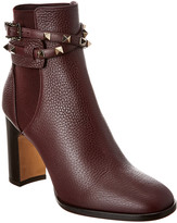 Thumbnail for your product : Valentino Rockstud 90 Leather Bootie