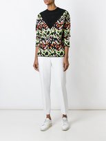 Thumbnail for your product : M Missoni chevron loose jumper
