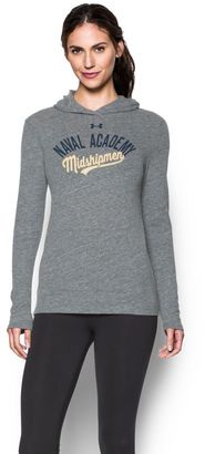 Under Armour Women's Navy UA Charged Cotton® Tri-Blend Hoodie