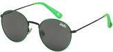 Superdry Enso Tinted Lens Round Sunglasses Green
