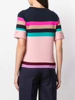 Thumbnail for your product : Paul Smith striped knitted T-shirt