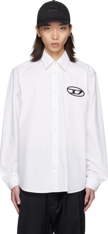 Diesel White S-Simply-D Shirt