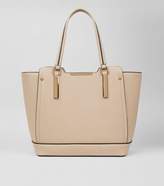 Thumbnail for your product : New Look Shell Pink Metal Trim Structured Tote Bag