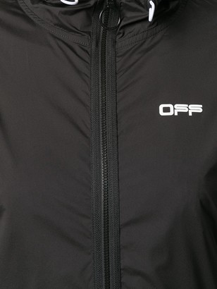 Off-White Active Full-Zip Lightweight Jacket