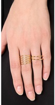 Thumbnail for your product : Sarah Chloe Geo Parallel Ring