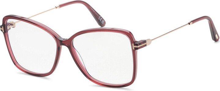 Tom Ford Women's Ft5953 55Mm Optical Frames