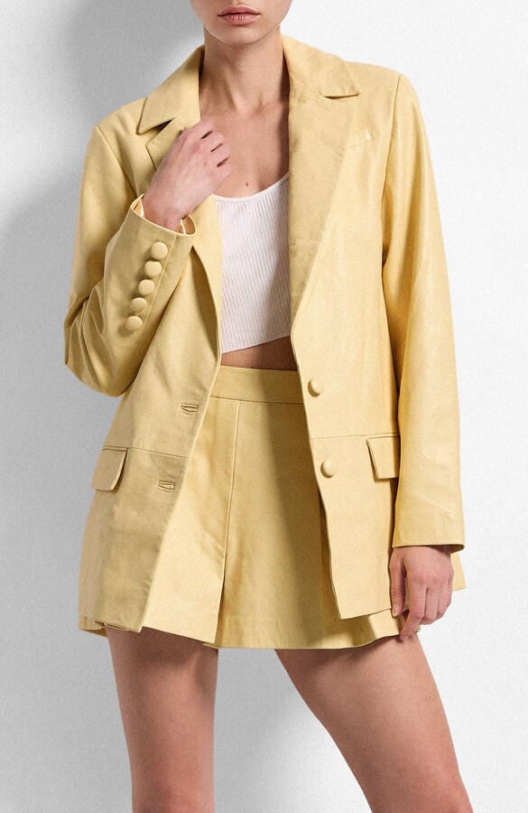 AS by DF Willow Upcycled Leather Blazer