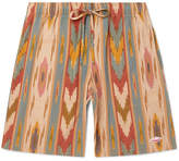 Thumbnail for your product : Battenwear Active Lazy Linen And Cotton-Blend Drawstring Shorts