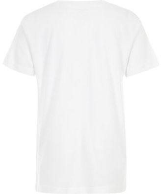 River Island Boys white phoenix smudge print T-shirt