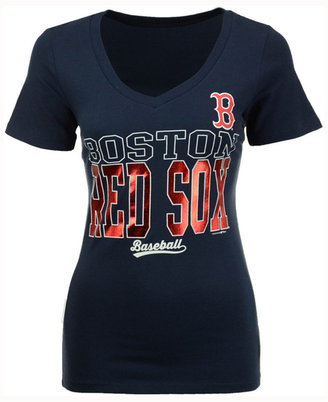 5th & Ocean Women's Boston Red Sox Lineup T-Shirt