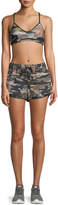 Thumbnail for your product : The Upside Striped Camo Running Shorts