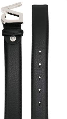 Versace Jeans logo buckle belt