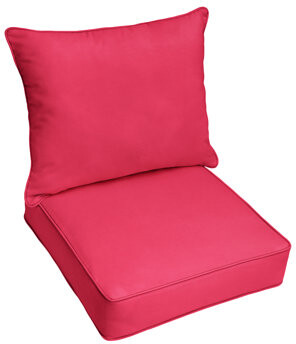 Mistana Castaldo Deep Outdoor Seat Back, Outdoor Seat Cushions Clearance Canada