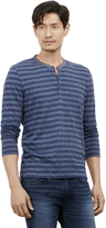 Thumbnail for your product : Kenneth Cole Long Sleeve Striped Henley