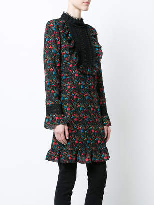 Anna Sui lace bib dress