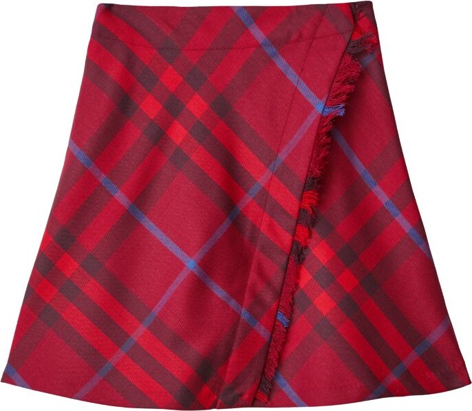 Burberry Children Baby Vintage Check cotton skirt - ShopStyle