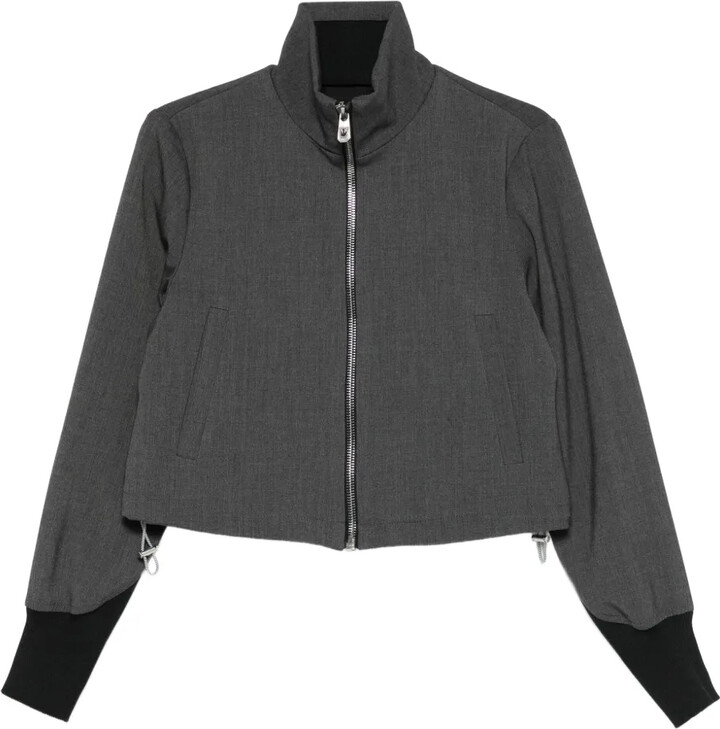 Pinko Cropped Bomber Jacket