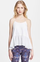 Thumbnail for your product : Tibi Ruffle Silk Camisole