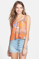 Thumbnail for your product : Lush Print High/Low Tank (Juniors)