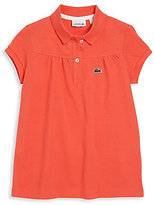 Thumbnail for your product : Lacoste Girl's Cotton Piqué Polo Shirt