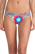 Thumbnail for your product : Luli Fama Beach Fever Brazilian Ruched Back Bottom