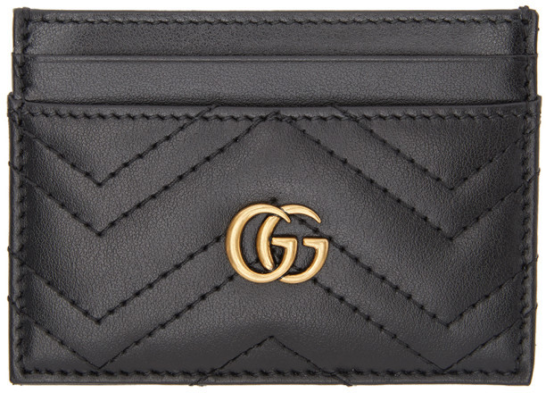 gucci marmont small quilted wallet
