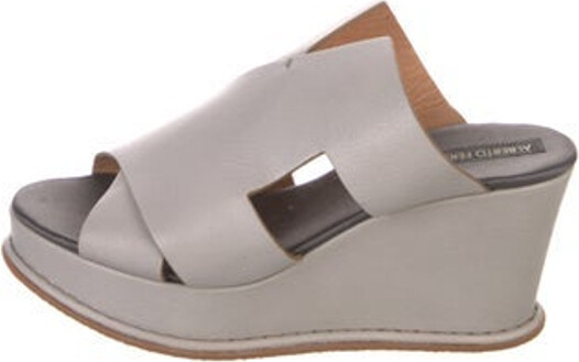 Alberto Fermani Leather Slingback Sandals Unfortunately, due to restrictions, this item may not be eligible for shipping in all areas.