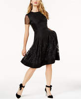 Thumbnail for your product : Sachin + Babi SB by Embellished Illusion Dress, Created for Macy's