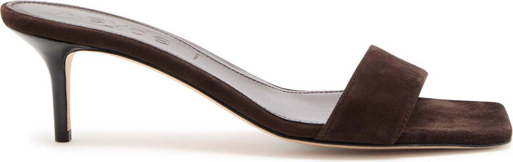 AEYDĒ Ilvy 55 Suede Mules