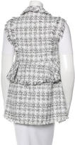 Thumbnail for your product : Alexis Tweed Peplum Vest