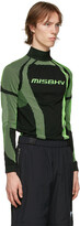 Thumbnail for your product : Misbhv Black & Green Active Turtleneck