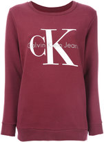 Calvin Klein - logo print sweatshirt 