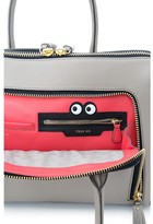 Thumbnail for your product : Anya Hindmarch Maxi Zip Top Handle Eyes Key Fob