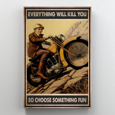 Trinx Driving Motorcycle Choose Something Fun