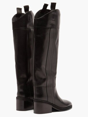 Jimmy Choo Tonya Leather Knee-high Boots - Black