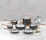 Thumbnail for your product : Cuisinart Onyx Black & Rose Gold 12-Pc Stainless Steel Cookware Set, Created for Macy's