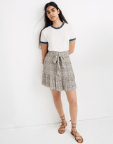 Thumbnail for your product : Madewell Tie-Waist Tiered Mini Skirt in Fieldwalk Floral