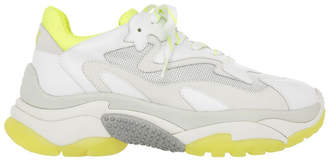 Ash Addict Ss19-S-126379-003 White With Yellow Sneaker